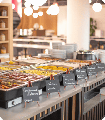 Daily lunch buffet